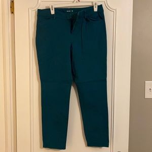 Teal Old Navy Pixie Pant - size 12